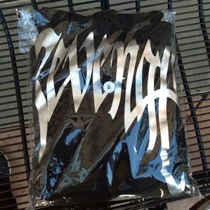 Revenge "Metal" Black Reflective Hoodie